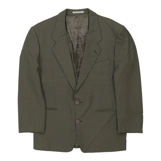 Vintage khaki Yves Saint Laurent Blazer - mens medium