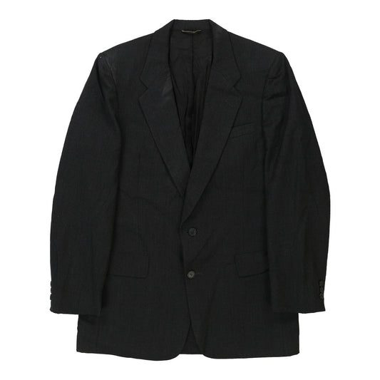Vintage Christian Dior Blazer - Medium Black Wool