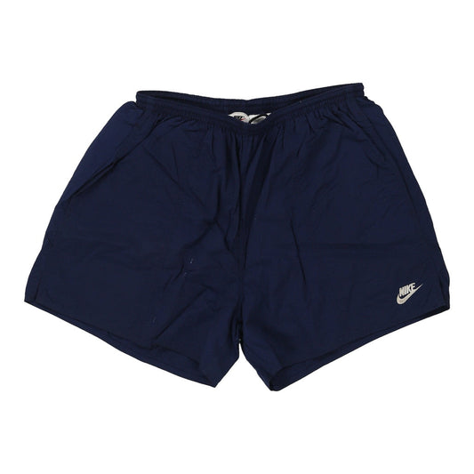 Vintage Nike Sport Shorts - XL Navy Nylon
