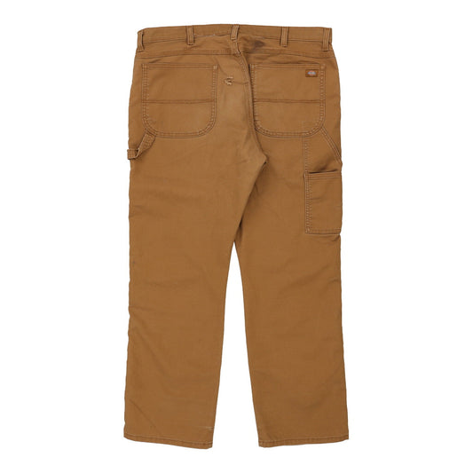 Vintage Dickies Carpenter Trousers - 38W 30L Beige Cotton