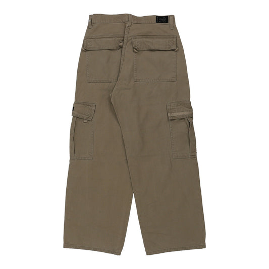 Vintage Silver Tab Levis Cargo Trousers - 30W 28L Beige Cotton