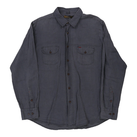Vintage Conbipel Shirt - XL Grey Cotton