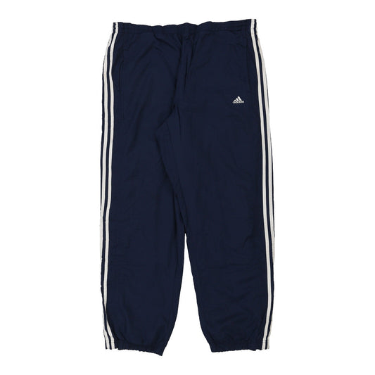 Vintage navy Adidas Tracksuit - mens medium