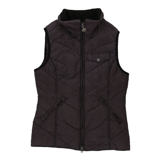 Vintage Best Company Gilet - Small Purple Nylon