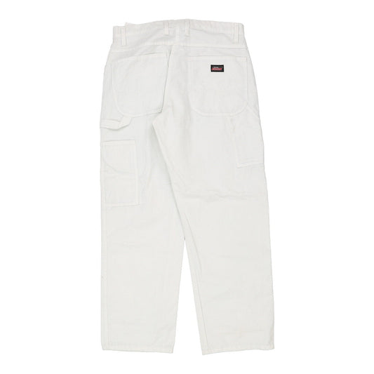 Vintage white Dickies Carpenter Trousers - mens 32" waist