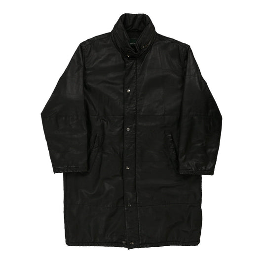 Vintage Oriatti Leather Jacket - 2XL Black Leather