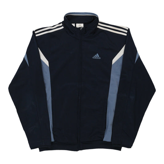 Vintage navy Adidas Track Jacket - mens medium