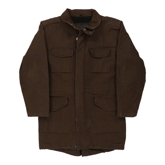 Vintage Murphy & Nye Jacket - Large Brown Cotton Blend