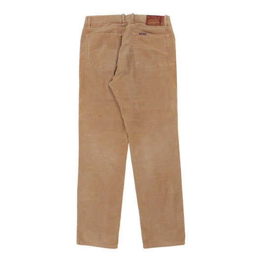 Vintage Carrera Cord Trousers - 34W 35L Beige Cotton