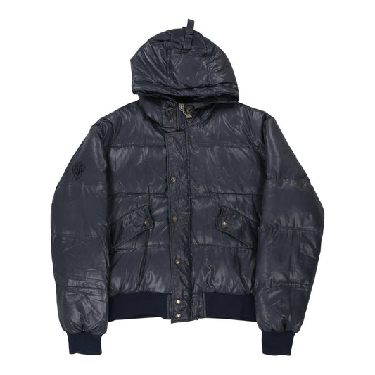 Vintage navy The Bomb Boogle Puffer - mens xx-large