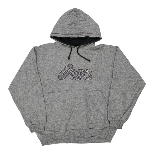 Vintage grey Asics Hoodie - mens large