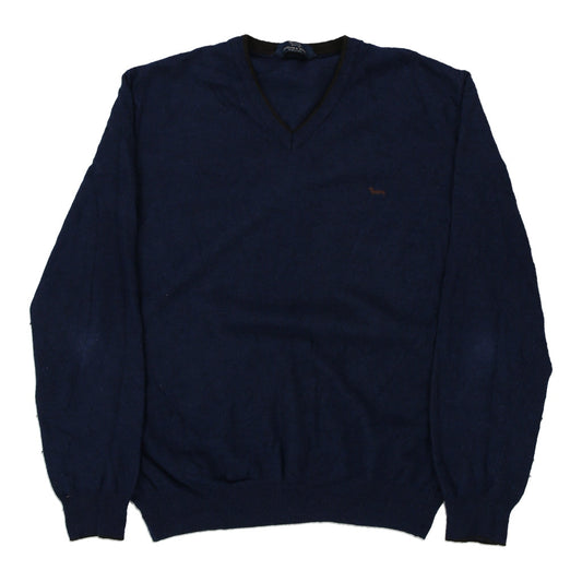 Vintage navy Harmot & Blaine Jumper - mens x-large