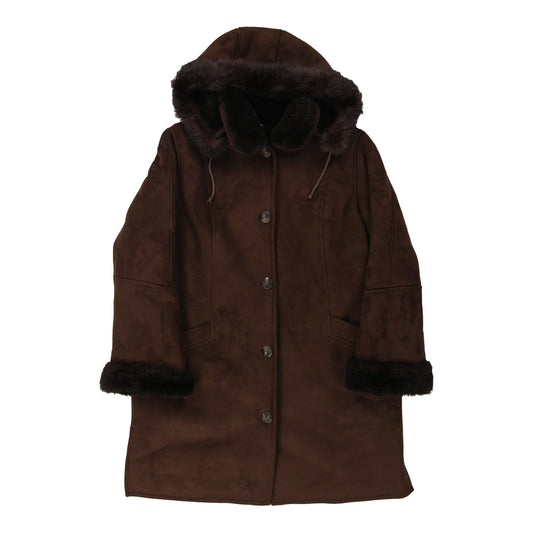 Vintage brown Unbranded Suede Jacket - womens x-large