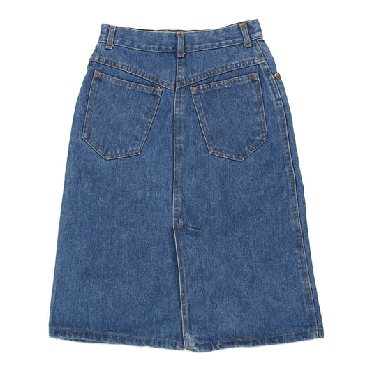 Vintage blue Benetton Denim Skirt - womens 22" waist