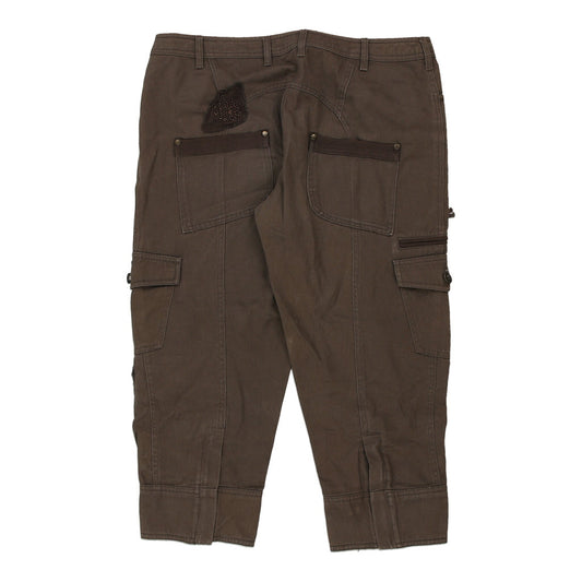 Vintage brown Byblos Cargo Shorts - womens 32" waist