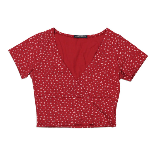 Vintage red Brandy Melville Top - womens small