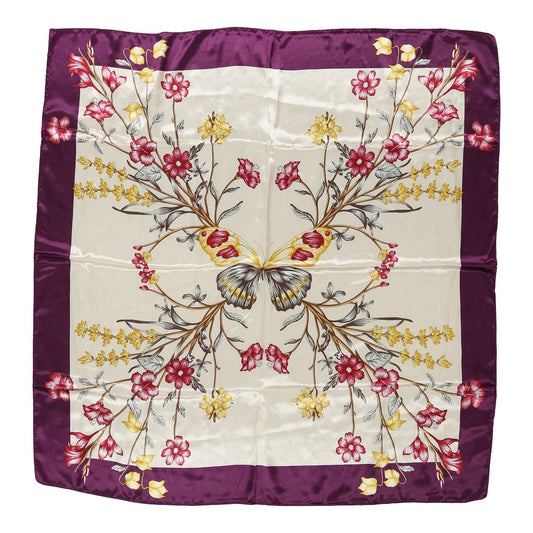 Vintage Unbranded Scarf - No Size Purple Polyester