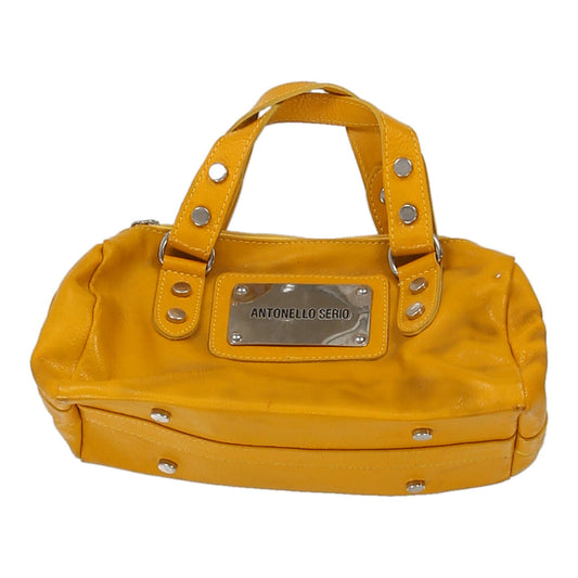 Vintage Antonello Serio Bag - No Size Yellow Leather