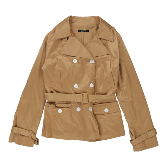 Vintage Buxy Basic Jacket - Medium Gold Polyester