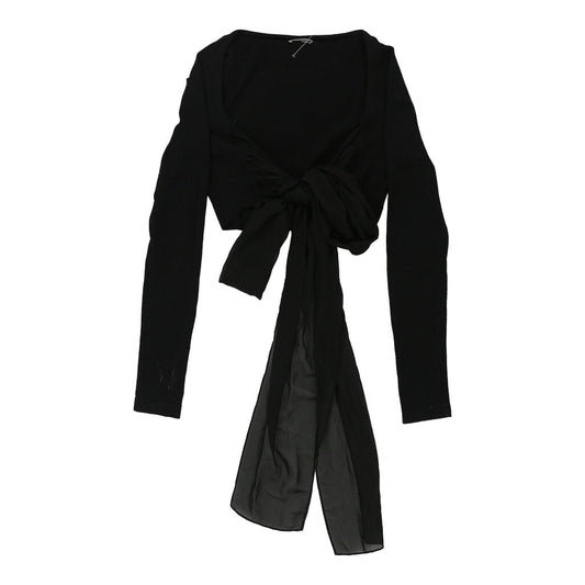 Vintage black Intimissimi Cardigan - womens medium