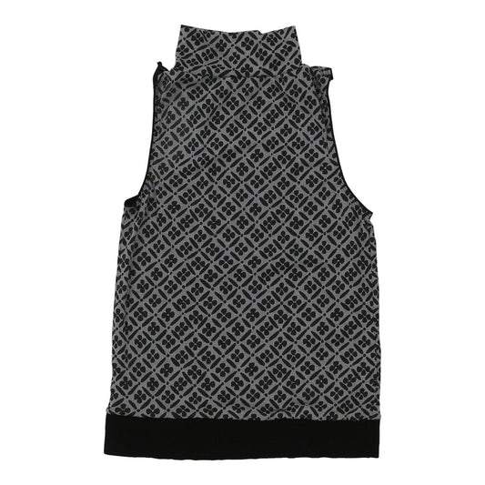 Vintage Unbranded Top - XS Grey Viscose Blend