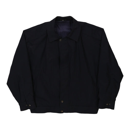 Vintage Barberini Torino Jacket - XL Navy Cotton Blend
