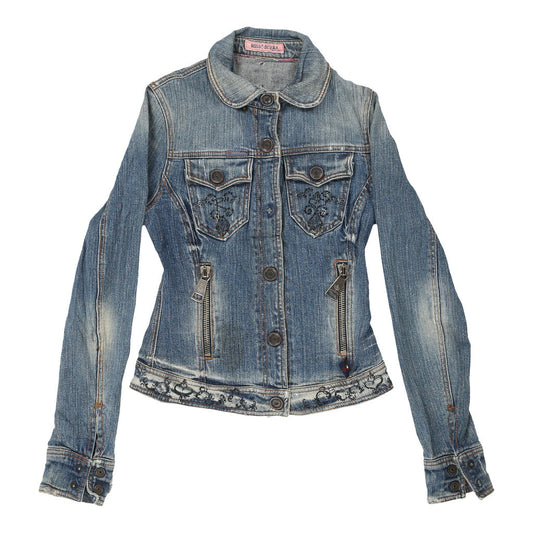 Vintage blue Y2K Rosso Di Sera Denim Jacket - womens x-small