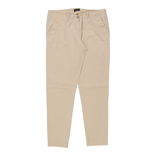 Armani Jeans - 32W UK 12 Beige Cotton