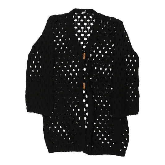 Vintage black Estito Di Conbipel Cardigan - womens medium