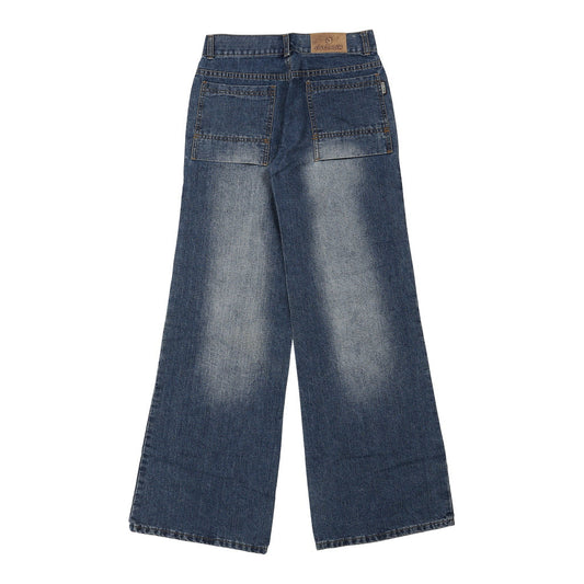 Vintage Joys Now Wide Leg Jeans - 28W UK 8 Blue Cotton