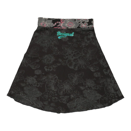 Vintage grey Desigual Skirt - womens medium