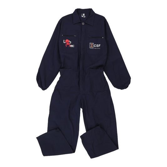 Vintage navy Unbranded Boiler Suit - mens large