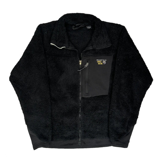 Mountain Hard Wear Fleece Jacket - Large Black Polyester