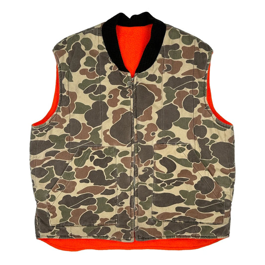 Unbranded Reversible Gilet - Large Khaki Cotton