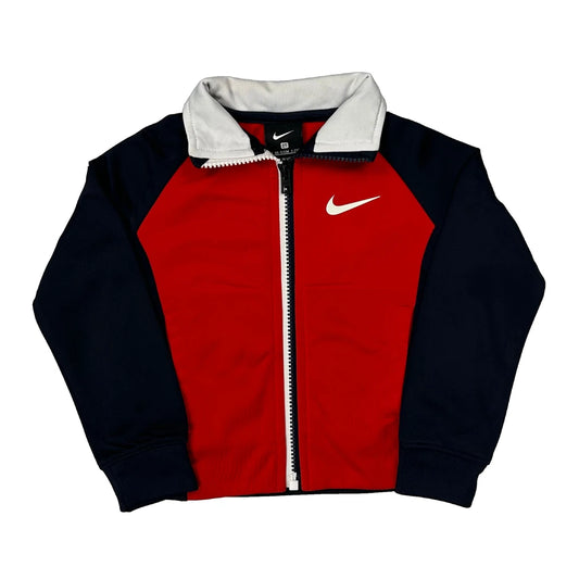 Age 1-2 Nike Track Jacket - 2XS Red Polyester