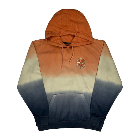 Vans Graphic Hoodie - Small Orange Cotton