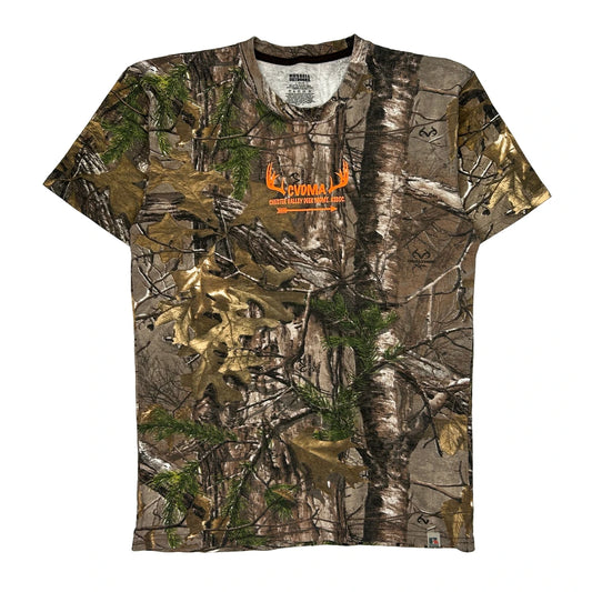 Russell Outdoor Camo T-Shirt - Large Camo Cotton