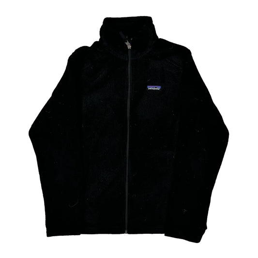 Patagonia Fleece Jacket - Medium Black Polyester
