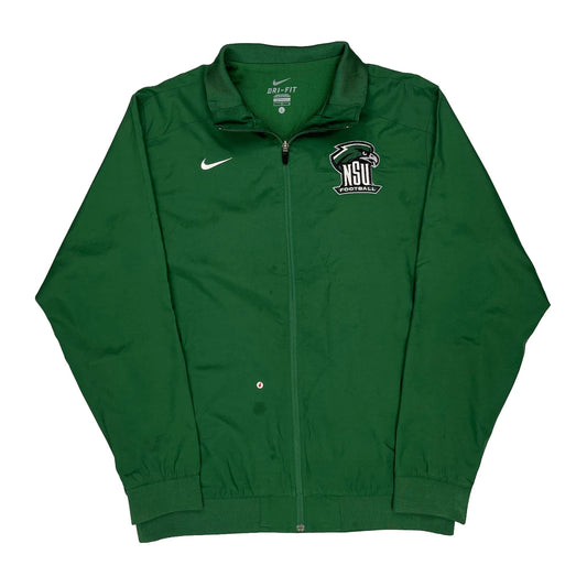 Nsu Football Nike Football Track Jacket - Large Green Polyester