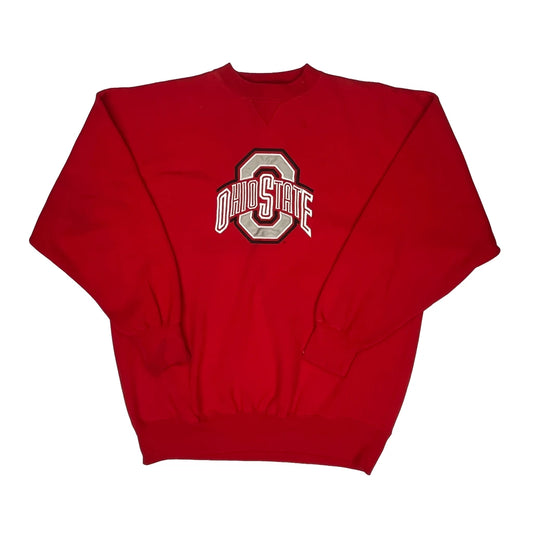 Midwest College Sweatshirt - 2XL Red Polyester Blend