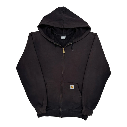Carhartt Hoodie - Medium Black Cotton Blend