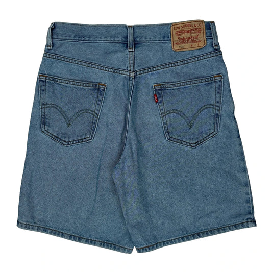 550 Levis Baggy Denim Shorts - 31W 9L Blue Cotton