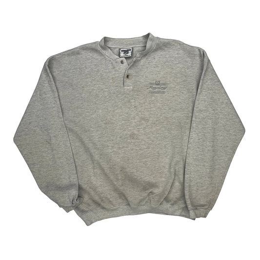 Lee Sweatshirt - XL Grey Cotton