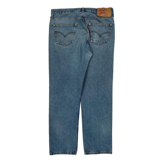 Levis Jeans - 36W 32L Blue Cotton