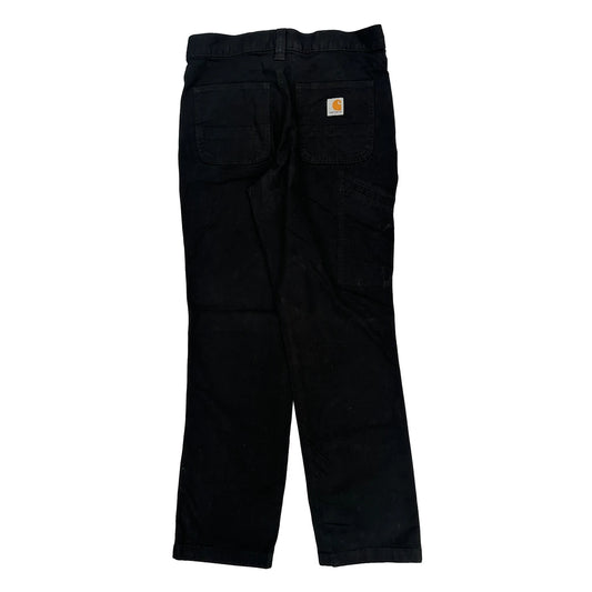 Carhartt Cargo Trousers - 30W 32L Black Cotton