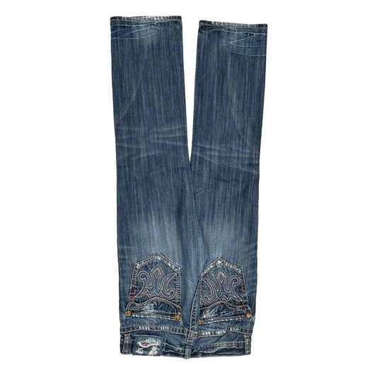 Mek Jeans - 34W 33L Blue Denim
