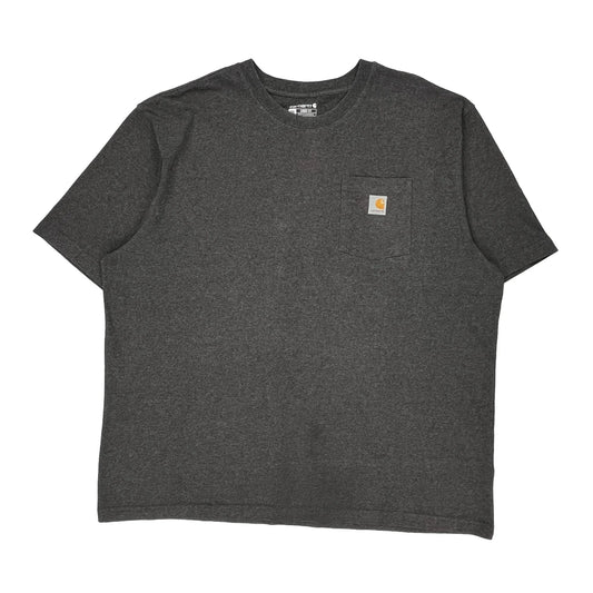 Carhartt T-Shirt - 2XL Grey Cotton