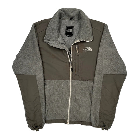 Vintage The North Face Denali Fleece Jacket - Medium Grey Polyester