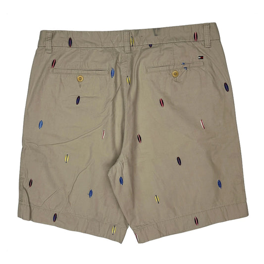 Tommy Hilfiger Chino Shorts - 35W 9L Beige Cotton