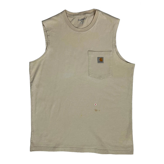 Carhartt Vest - Medium Beige Cotton